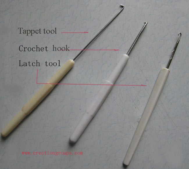 Crochet Hook Tool,Tappet Tool,Latch Tool Set for 4.5mm Brother KnitKing  Silver Reed Singer Knitting Machine_Transfer Tool/Pusher_Brother Silver  Reed_Creative Brother Silver Reed Knitting Machine Parts - K Carriage  Sponge Bar SK280 SRP60N KH860