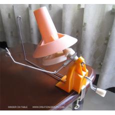 Wool winder set with core,hat,clamp,umbrella skein holder for all knitting machine