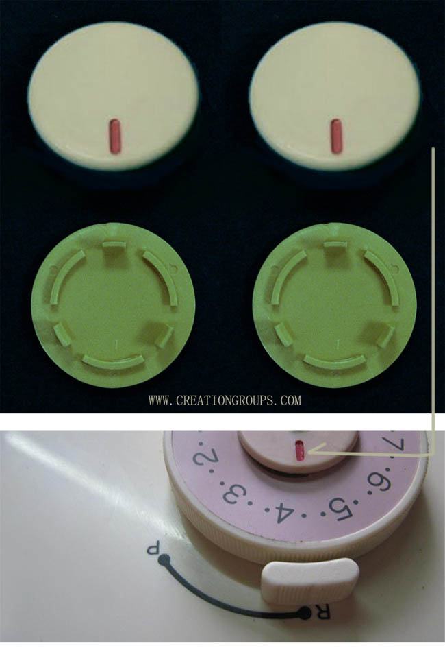 2 New Stitch Dial Cap for Brother Knitting Machine KH840 KH860 KH864 KH868 KH890 KH970 KH260 KH270