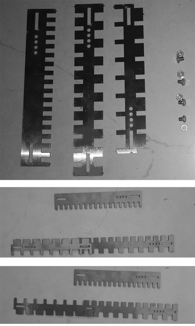 New Metal Needle Pusher Set 0-1/1 2/1-2/2 1/3-3/1 for All 5mm Passap White Superba
