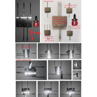 Adjustable Transfer Tool 1X2 1X3 2X3 & 1/10 for 3.5,3.6,4.5,5mm Knitting Machine