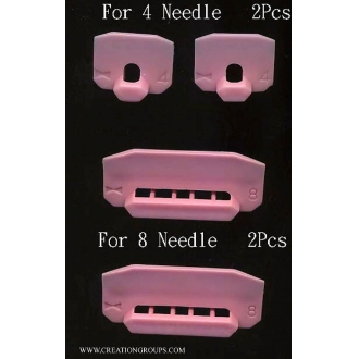Set of 4 L-Point Cam for Brother Knitting Machine Lace Carriage 4 Needle & 8 Needle