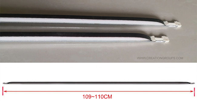 2 Sponge Bar Needle Presser Bar for SK890 SK860 SR860 SK150 SR150 SK151 SK/SR155