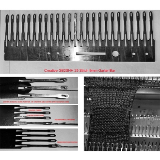 GB2SHH 25 Needle Garter Bar Transfer Tool Transfer Comb for 9mm Knitting Machine