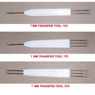 Set of 7mm Transfer Tool 1X2 1X3 2X3 for Mid Gauge Knitting Machine KX350 CG170 70D GE63